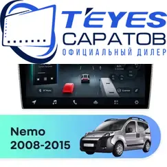 Штатная магнитола TEYES CC4 Pro 12/256 10.36" для Citroen Nemo 2008-2015