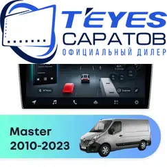 Штатная магнитола TEYES CC4 Pro 12/256 10.36" для Renault Master 2010-2023