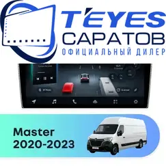 Штатная магнитола TEYES CC4 Pro 12/256 10.36" для Renault Master 2020-2023