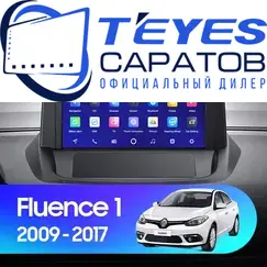 Штатная магнитола TEYES CC3 2K 4/64 9.5" для Renault Fluence 2009-2017