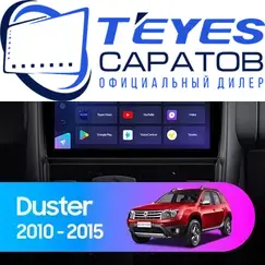 Штатная магнитола TEYES CC3 2K 360 6/128 9.5" для Renault Duster 2010-2015