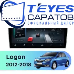 Штатная магнитола TEYES CC4 Pro 12/256 9.5" для Renault Logan 2012-2018 - комплектация [F1]