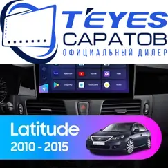Штатная магнитола TEYES CC3 2K 360 6/128 10.36" для Renault Latitude 2010-2013