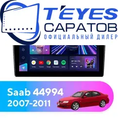 Штатная магнитола TEYES CC3 2K 6/128 9.5" для Saab 44994 2007-2011