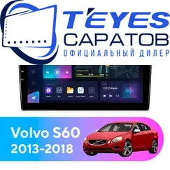 Штатная магнитола TEYES CC3L 4/64 9" для Volvo S60 2013-2018