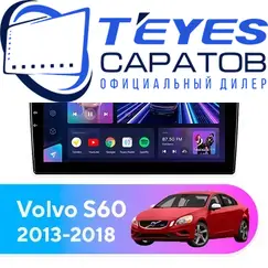 Штатная магнитола TEYES CC3 4/64 9" для Volvo S60 2013-2018