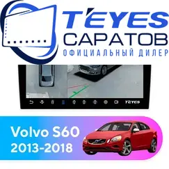 Штатная магнитола TEYES CC3 2K 360 6/128 9.5" для Volvo S60 2013-2018
