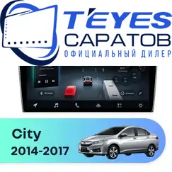 Штатная магнитола TEYES CC4 Pro 12/256 10.36" для Honda City 2014-2017 - комплектация [A]