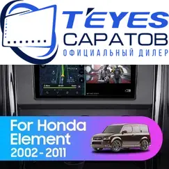 Штатная магнитола TEYES CC3 2K 4/64 10.36" для Honda Element 2003-2011 - комплектация [F2]