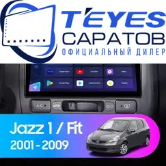 Штатная магнитола TEYES CC3 2K 360 6/128 9.5" для Honda Fit 2001-2008 - комплектация [F2]