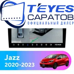 Штатная магнитола TEYES CC3 2K 360 6/128 9.5" для Honda Jazz 2021-2023