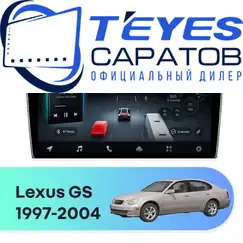 Штатная магнитола TEYES CC4 Pro 12/256 9.5" для Lexus GS 1997-2004 - комплектация [B]
