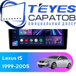 Штатная магнитола TEYES CC3 2K 4/64 9.5" для Lexus IS 1999-2005