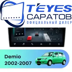 Штатная магнитола TEYES CC4 Pro 12/256 9.5" для Mazda Demio 2002-2007