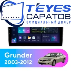 Штатная магнитола TEYES CC3L 4/64 9" для Mitsubishi Grunder 2003-2012