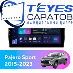 Штатная магнитола TEYES CC3L 4/64 10.2" для Mitsubishi Pajero Sport 2015-2023 - комплектация [F1]