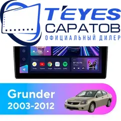 Штатная магнитола TEYES CC3 2K 4/32 9.5" для Mitsubishi Grunder 2003-2012