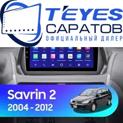 Штатная магнитола TEYES CC3 2K 4/32 9.5" для Mitsubishi Savrin 2001-2014