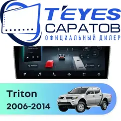 Штатная магнитола TEYES CC4 Pro 12/256 9.5" для Mitsubishi Triton 2006-2014