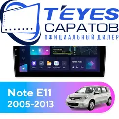 Штатная магнитола TEYES CC3L 4/64 9" для Nissan Note 2005-2013