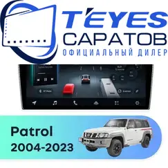 Штатная магнитола TEYES CC4 Pro 8/128 9.5" для Nissan Patrol 2004-2023 - комплектация [F3 L]