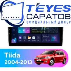 Штатная магнитола TEYES CC3L 4/32 9" для Nissan Tiida 2004-2013 - комплектация [F4]