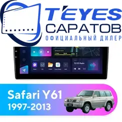 Штатная магнитола TEYES CC3L 4/32 9" для Nissan Safari 1997-2013