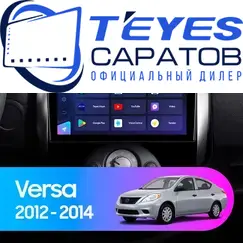 Штатная магнитола TEYES CC3 4/64 9" для Nissan Versa 2012-2014