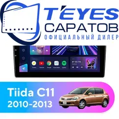 Штатная магнитола TEYES CC3 4/32 9" для Nissan Tiida 2010-2013