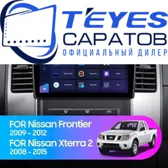 Штатная магнитола TEYES CC3 2K 4/32 9.5" для Nissan X-Terra 2008-2015