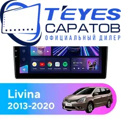 Штатная магнитола TEYES CC3 4/64 10.2" для Nissan Livina 2013-2020