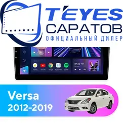 Штатная магнитола TEYES CC3 4/64 10.2" для Nissan Versa 2012-2019