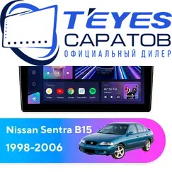 Штатная магнитола TEYES CC3 2K 4/64 10.36" для Nissan Sentra 1998-2006