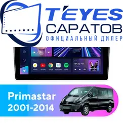 Штатная магнитола TEYES CC3 2K 4/32 10.36" для Nissan Primastar 2001-2014