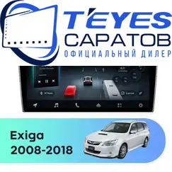 Штатная магнитола TEYES CC4 Pro 12/256 9.5" для Subaru Exiga 2008-2018