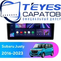 Штатная магнитола TEYES CC3 2K 6/128 10.36" для Subaru Justy 2016-2023