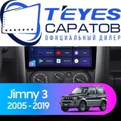 Штатная магнитола TEYES CC3 6/128 9" для Suzuki Jimny 2005-2018