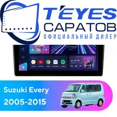 Штатная магнитола TEYES CC3 2K 4/32 9.5" для Suzuki Every 2005-2015