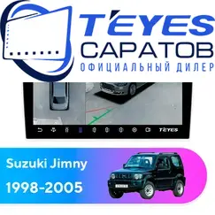 Штатная магнитола TEYES CC3 2K 360 6/128 9.5" для Suzuki Jimny 1998-2005