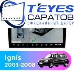 Штатная магнитола TEYES CC3 2K 360 6/128 10.36" для Suzuki Ignis 2003-2008