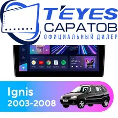 Штатная магнитола TEYES CC3 2K 4/32 10.36" для Suzuki Ignis 2003-2008