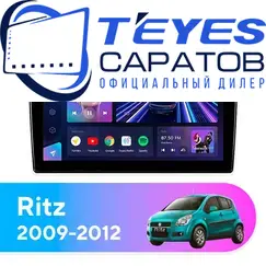 Штатная магнитола TEYES CC3 2K 4/32 9.5" для Suzuki Ritz 2009-2012