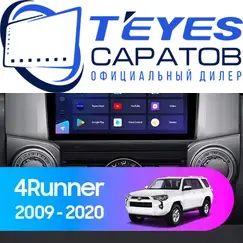 Штатная магнитола TEYES CC3 6/128 9" для Toyota 4Runner 2009-2023