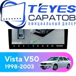 Штатная магнитола TEYES CC3 2K 360 6/128 9.5" для Toyota Vista 1998-2003