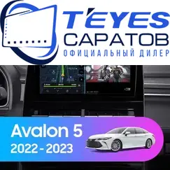 Штатная магнитола TEYES CC3 2K 360 6/128 10.36" для Toyota Avalon 2018-2023
