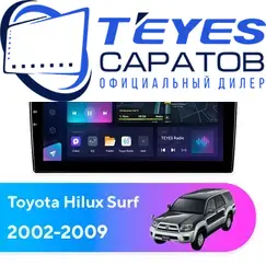 Штатная магнитола TEYES CC3L 4/32 9" для Toyota Hilux Surf 2002-2009