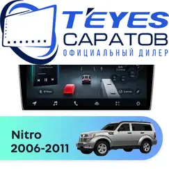 Штатная магнитола TEYES CC4 Pro 8/128 9.5" для Dodge Nitro 2006-2011