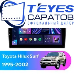 Штатная магнитола TEYES CC3 4/64 10.2" для Toyota Hilux Surf 1995-2002