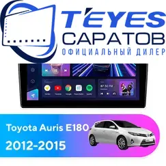 Штатная магнитола TEYES CC3 2K 4/32 9.5" для Toyota Auris 2012-2015
