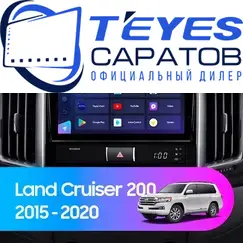 Штатная магнитола TEYES CC3 2K 360 6/128 9.5" для Toyota Land Cruiser 2007-2023 - комплектация [F2]